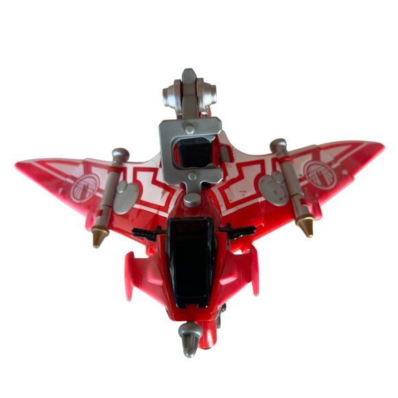 POWER RANGERS Ninja Storm Red & Green Glider Cycle. 2002 BANDAI - Picture 3 of 9